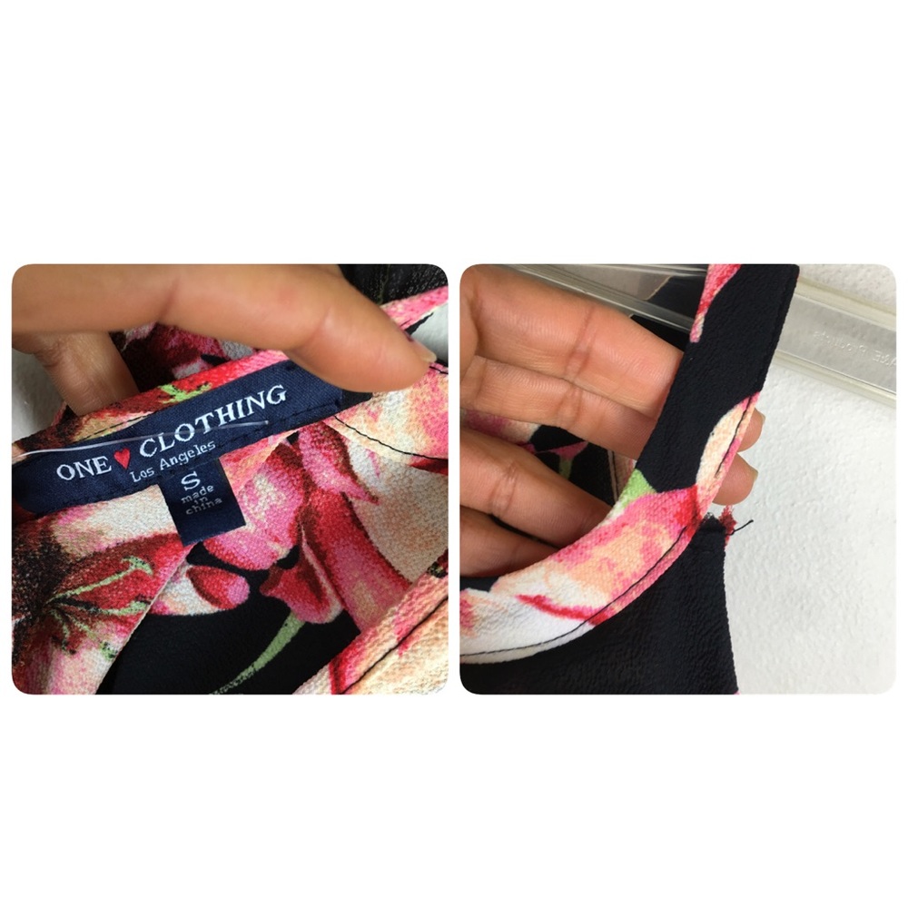 One clothing floral ruffle maxi dress - Picture 7 of 8